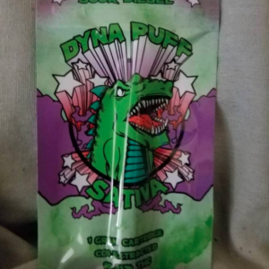 Dyna Puff Carts – Sour-Diesel-Sativa